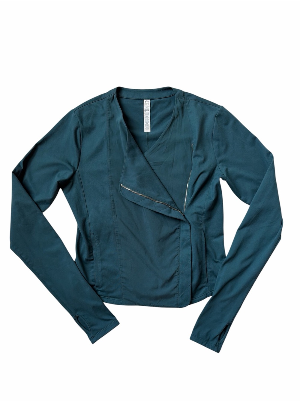 Under Armour Teal Athletic Zip Jacket Size Medium
